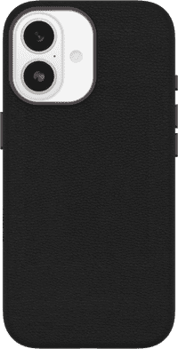 OtterBox Symmetry iPhone 17 Back Cover with MagSafe Magnet Leather Black
