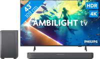 Philips Ambilight 43" PUS8000 4K (2025) + Philips TAB5309