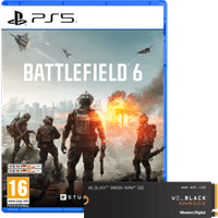 Battlefield 6 PS5 + WD Black SN850X 2TB NVMe SSD