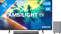 Philips Ambilight 55 inches PUS8000 4K (2025) + Philips TAB6100