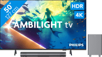 Philips Ambilight 50 inches PUS8000 4K (2025) + Philips TAB6100