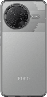 Just in Case Soft Design Xiaomi Poco F7 Pro Back Cover Transparant