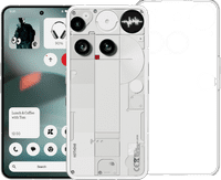 Nothing Phone (3) 256GB Wit 5G + Just in Case Back Cover Transparant