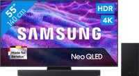 Samsung 55" Neo QLED QN82F 4K (2025) + Samsung HW-B450F Zwart