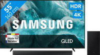 Samsung 55 inches QLED 4K Q7F4 (2025) + Samsung HW-B66CF Black