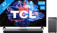 TCL 43" Led P61K 4K (2025) + TCL S55H 2.1 Soundbar