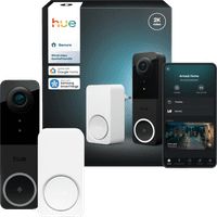 Hue Secure Bedrade Videodeurbel + Chime