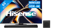 Hisense 65'' ULED Mini-Led U8Q (2025) + Hisense AX3120Q