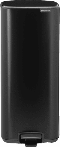 Brabantia Bo Pedal Bin 30L Matte Black