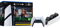 PlayStation 5 Pro Digital Edition + FC 26 + Extra Controller White + Charging Dock