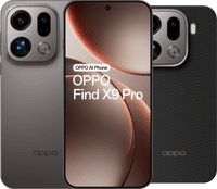 OPPO Find X9 Pro 512GB Grijs 5G + OPPO Find X9 Pro Back Cover Met Magneet Zwart