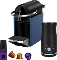 De'Longhi Nespresso Pixie EN127.BL + Pierre Melkopschuimer
