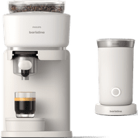 Philips Baristina BAR303/00 Wit + Melkopschuimer
