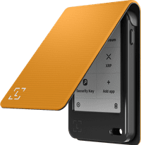 Ledger Nano Gen 5 Magnet Folio - Bitcoin Orange