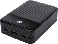 BlueBuilt Power Bank 20,000mAh with Fast Charging Black