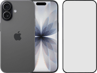 Apple iPhone 17 512GB Zwart + BlueBuilt Screenprotector Glas