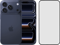Apple iPhone 17 Pro 1TB Blauw + BlueBuilt Screenprotector Glas
