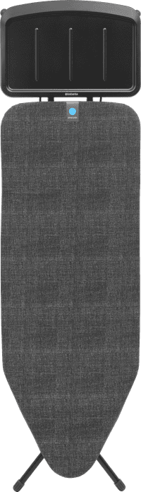 Brabantia Strijkplank C 124 x 45 cm Denim Black Stoomunithouder