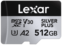 Lexar Professional MicroSDXC Silver Plus 512GB 150MB/s