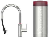 Quooker COMBI+ + Quooker Flex Round RVS