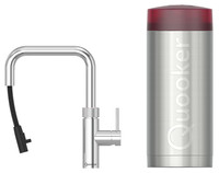 Quooker COMBI+ + Quooker Flex Square Chroom