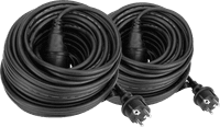 BlueBuilt Verlengkabel IP44 25m Duo Pack