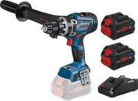Bosch Professional GSB 18V-150 C BITURBO 8,0 Ah ProCORE Accu (2x) Starterspakket