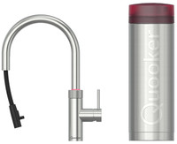 Quooker PRO3 + Quooker Flex Round RVS