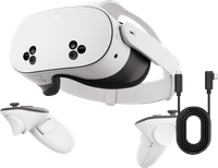 Meta Quest 3S 128GB Refurbished + BlueBuilt PC Link Cable