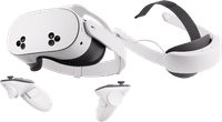 Meta Quest 3S 128GB Refurbished + Elite Strap met batterij