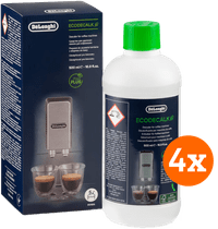 De'Longhi EcoDecalk Descaler 4 x 500ml