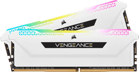 CORSAIR Vengeance RGB PRO SL Wit 32GB (2x16GB) DDR4 DIMM 3200MHz C16 XMP