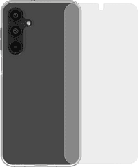 BlueBuilt Back Cover Samsung Galaxy A16 4G/5G Transparant + Screenprotector Glas