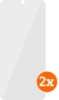 BlueBuilt Samsung Galaxy S25 FE Screenprotector Glas Duo Pack