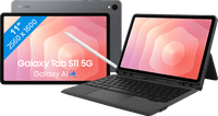 Samsung Galaxy Tab S11 11 inch 128GB Wifi Grijs + BlueBuilt Toetsenbord Hoes QWERTY