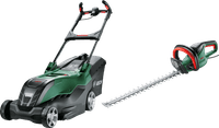 Bosch AdvancedRotak 44-750 + Bosch Universal Hedgecut 50
