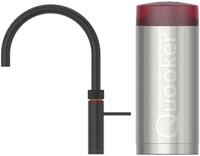 Quooker COMBI+ + Quooker Fusion Round Zwart