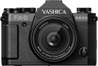 Yashica FX-D S300 Digital Film Simulation Camera Zwart