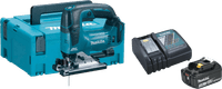 Makita DJV182ZJ + Makita Startset 18V LXT 3,0 Ah BL1830B/DC18RC