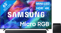 Samsung Micro RGB 65" R85H (2026) + Samsung HW-QS700F (2025)