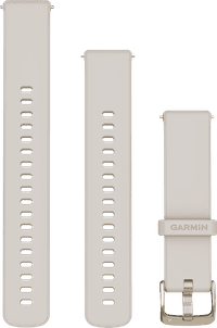 Garmin Siliconen Bandje Crème/Goud 18mm
