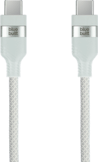 BlueBuilt Usb C naar Usb C Kabel 1,5m Nylon Mintgroen