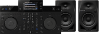Alpha Theta XDJ-AN + Pioneer DJ DM-40DBT