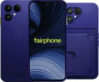 Fairphone 6+ 256GB Blauw 5G + Fairphone 6+ Protective Back Cover Blauw