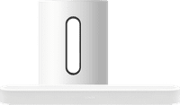 Sonos Beam Ultra Wit + Sonos Sub Mini