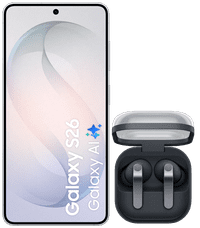 Samsung Galaxy S26 256GB Wit 5G + Samsung Galaxy Buds4 Pro Zwart