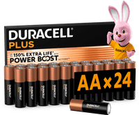 Duracell Plus AA batterijen 24 stuks