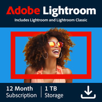 Adobe Lightroom CC 1 Year + 1TB Cloud Storage - Digital