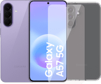 Samsung Galaxy A57 128GB Paars 5G + Accessoirepakket