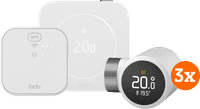 tado Bedrade Slimme Thermostaat X Multi Room Startpakket 2e Generatie (3 Radiatorknoppen)